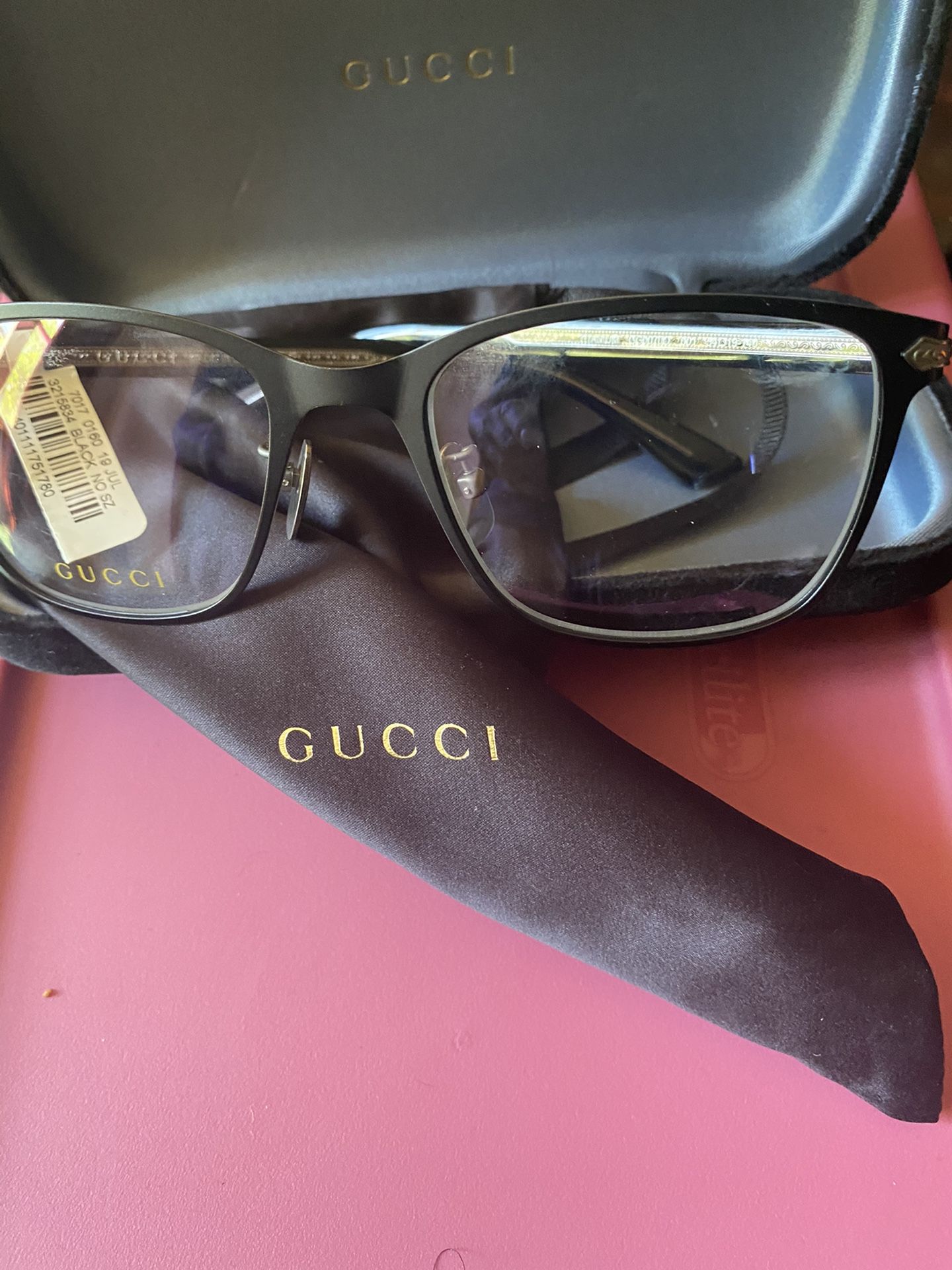 Gucci titanium brand new eyewear