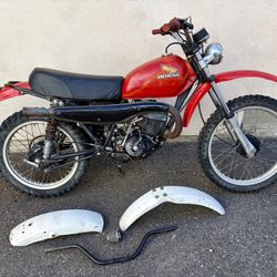 1976 Honda Mr 175 Project 