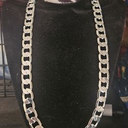 Sterling Silver PLATED CHAIN 26" 89122 Pick Up 