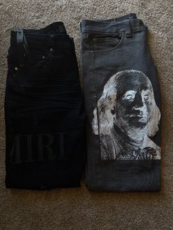 Amiri jeans and sdl jeans