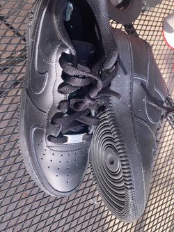Nike Black Airforce ones