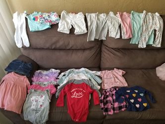 6 and 6-9 month baby girl clothes