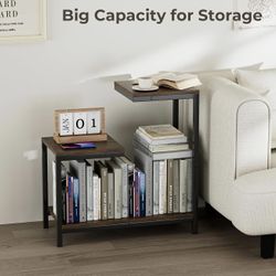 Brand New G Shaped End Table 