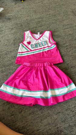 Girls Cheerleader Costume Two-Piece Set