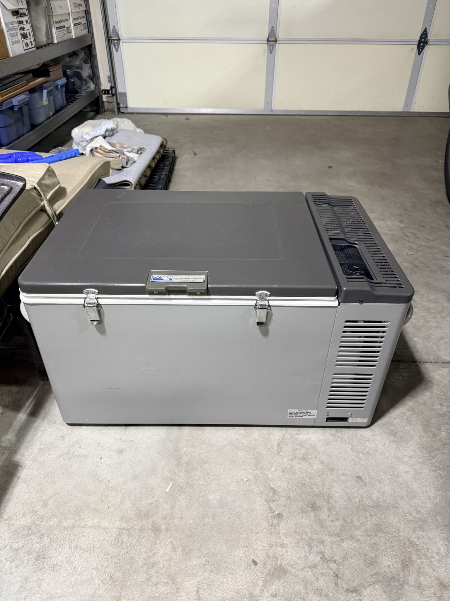 Norcold refrigerator/freezer over all measurements 31.5”w x 19.5”d x 18”h