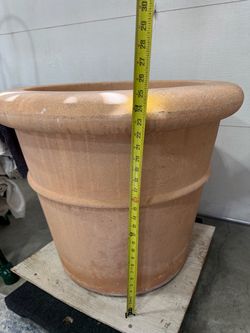 Large Cement Pot    Extremely Heavy      $150   No Cracks