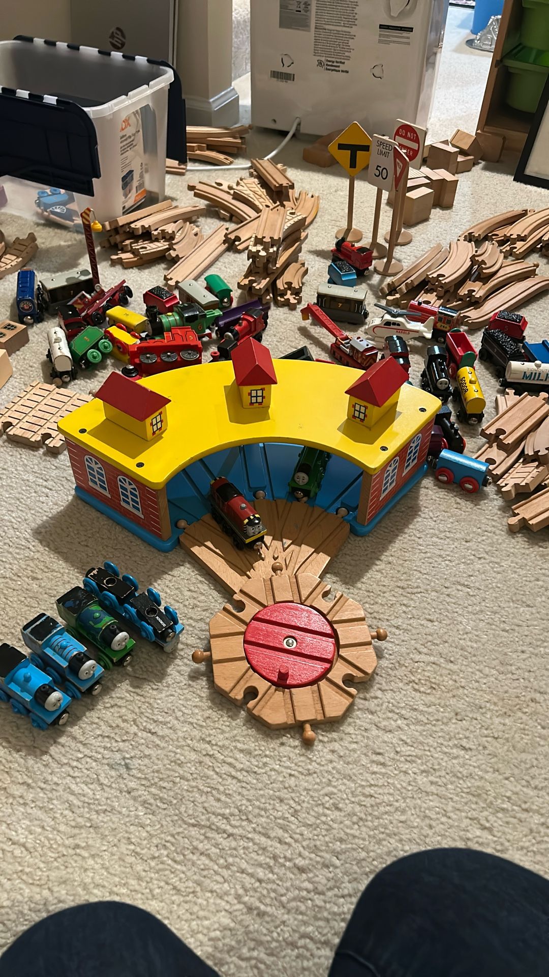 Thomas And Friends Wooden Train Set