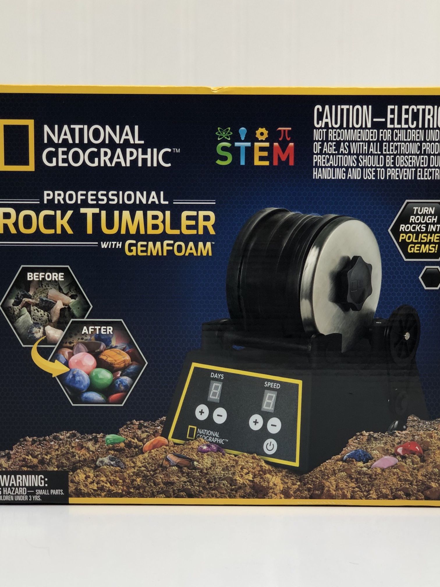 NatGeo Rock Tumbler kit