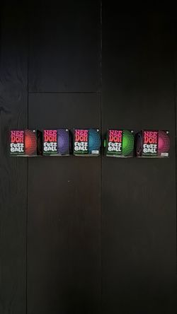 Needoh Fuzz Ball Authentic Brand New $18 each, pick your color: pink, purple, blue, green, or orange