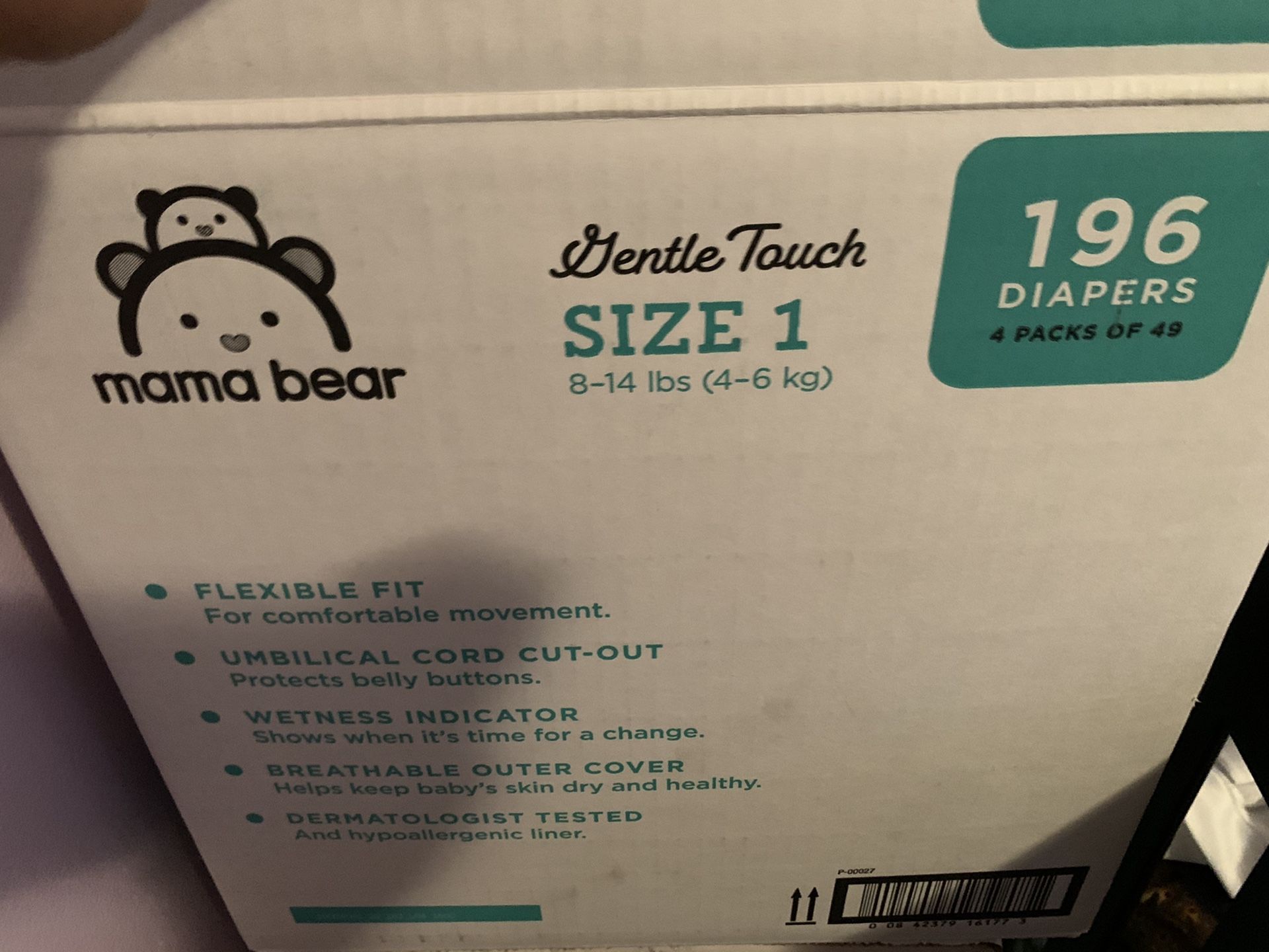 Diapers 2 boxes