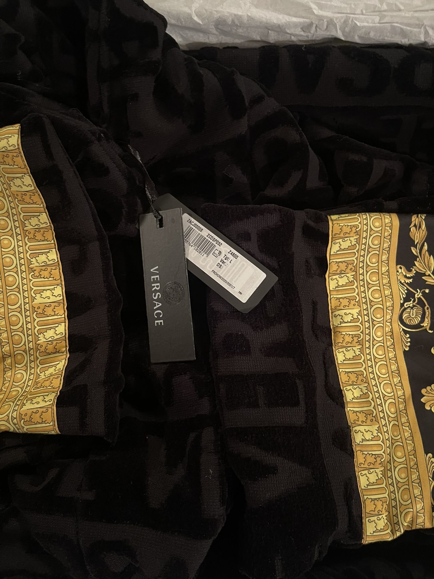 100 % Authentic Versace robe