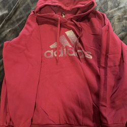 Women’s Adidas Pink Hoodie - Size XL
