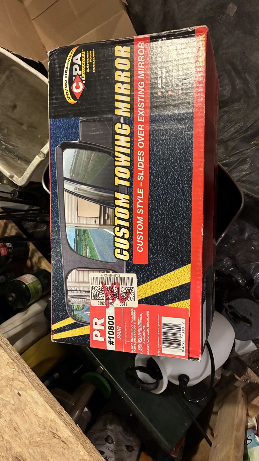 Custom Towing Mirror