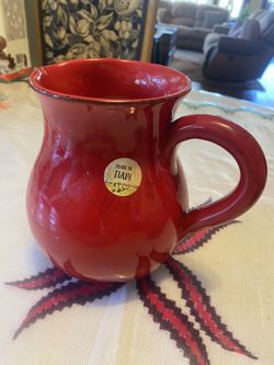 Italian Made Small Ceramic Pitcher