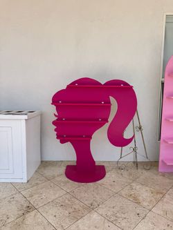 Barbie display wall