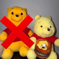 Winnie The Pooh Plushies 