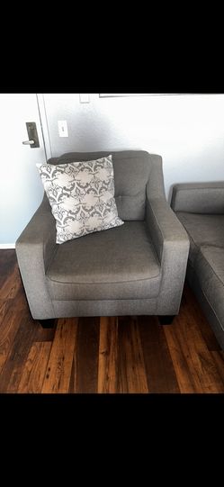 Gray Living Room Chair