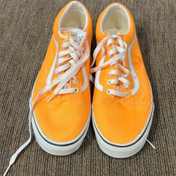 Vans Men’s Size 11.5 Orange Shoes