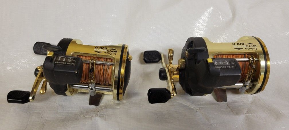 cabela's fishing reels for sale Cabela's Depth Master Gold Level-Wind Reel for Sale in Grayslake, IL