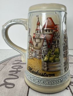 Original Gerzit GERZ German Beer Stein Cup Mug Without Lid Germany