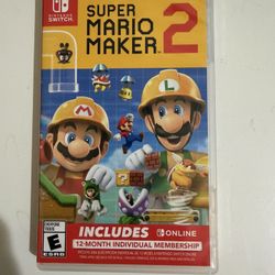 Super Mario Maker 2 - Switch 
