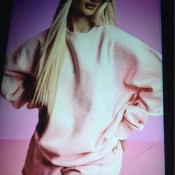 Barbie Logo Rhinestone Sweatshirt NWT  