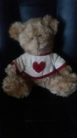 (EXCELLENT CONDITION) NO ISSUES, 16 "TALL PLUSH TEDDY BEAR, $12 OR BEST OFFER