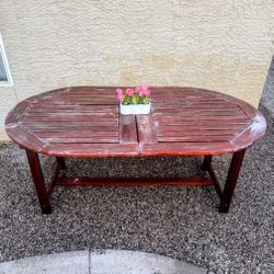 Solid Wooden Table 