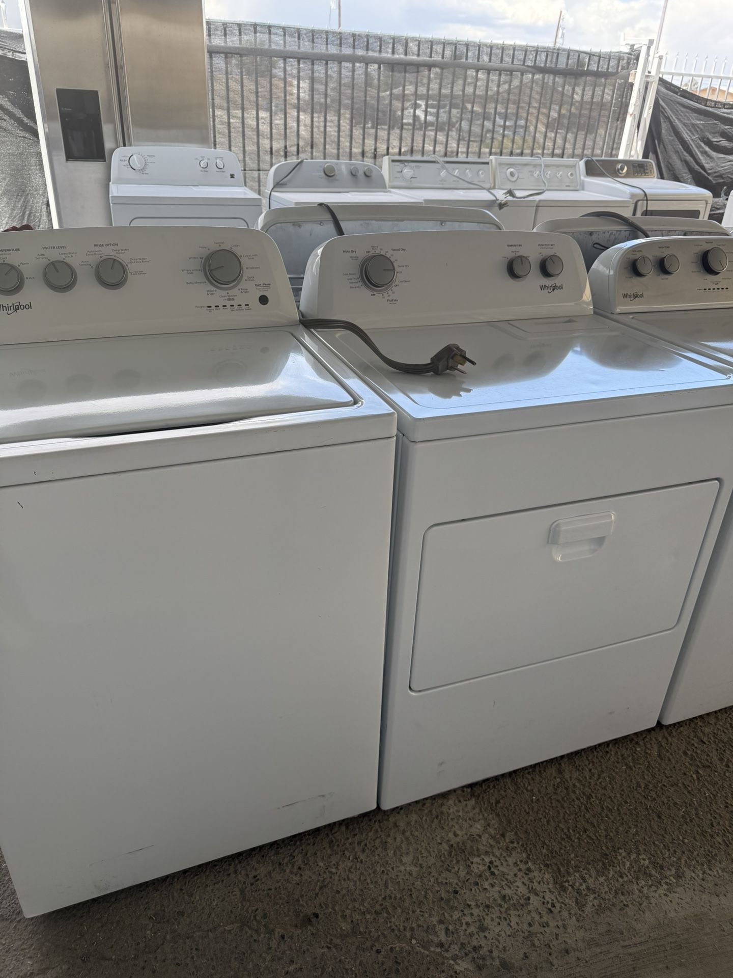 Whirlpool Washer And Electric Dryer Set