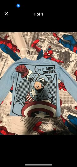 Boys Marvel Shirt Size 5T