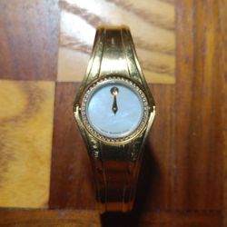 Ladies Movado Bangle Style Quartz Watch w/Diamonds No Box