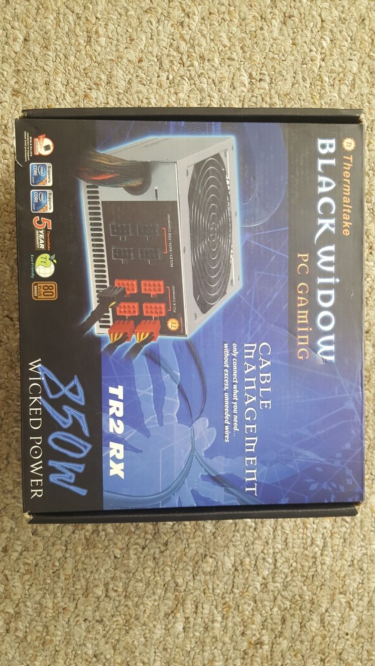 Thermaltake Black Widow 850W Power Supply TR2 RX