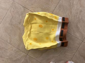 Kids sponge bob costume