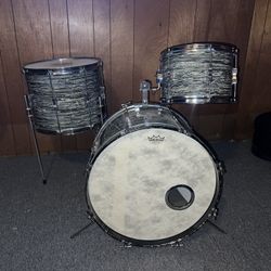 1960s Ludwig Club Date 3 Piece Drum Set