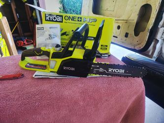 Ryobi ONE+ HP 18V Brushless 10 in. Battery Chainsaw (Tool Only)used