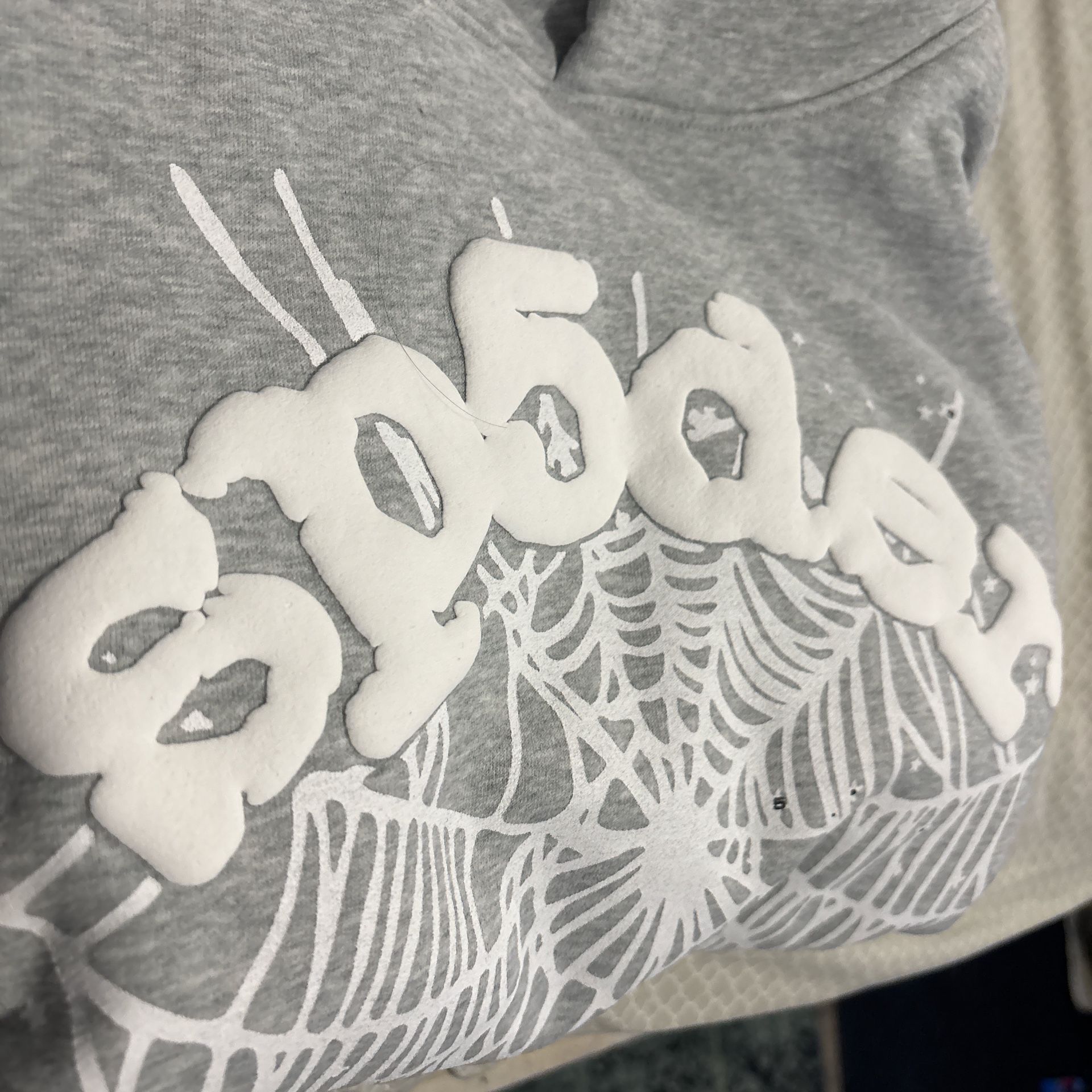 Sp5der Web Grey Og Hoodie