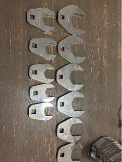 1/2 Proto Crows Foot Set, imcomplete, $150 obo