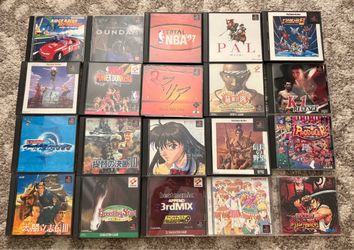 Japanese Playstation 1 Games 10 Each