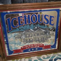 Vintage 1993 ICEHOUSE Beer Mirror. $150. Pickup In Oakdale