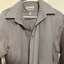 Van Heusen Shirt Gray Medium