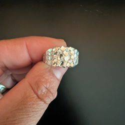 Silver .925 Nugget Ring💍