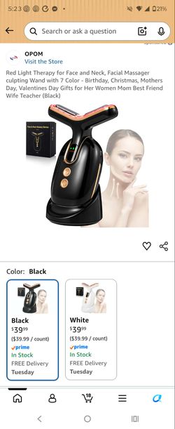 Face and neck beauty device
