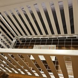 Baby Crib With Removable Front Side
