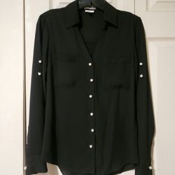 Express Black Blouse