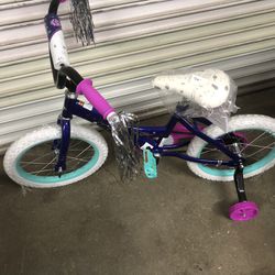 New girls bike