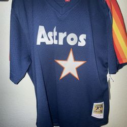 Nolan Ryan Mitchell & Ness Astros jersey With Tag XL 