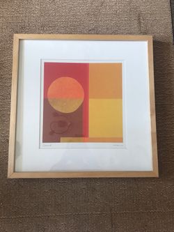 Graphic Deign Framed Picture