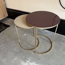 West Elm Side Tables 