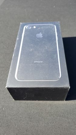 Brand new Jet Black iPhone 7 128gb