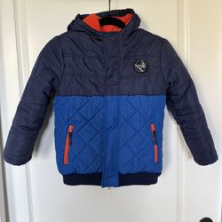 Boys Insulated Hooded Jacket Size 7